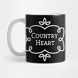 Country Heart Mug